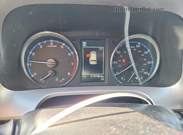 JTMDFREV0JJ214362 2018 TOYOTA RAV4 Silver Instrument cluster view