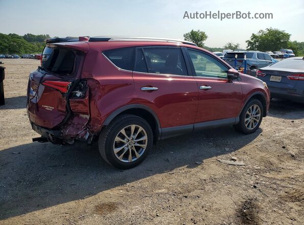 JTMDFREV2JD233655 2018 TOYOTA RAV4 Red Rear right