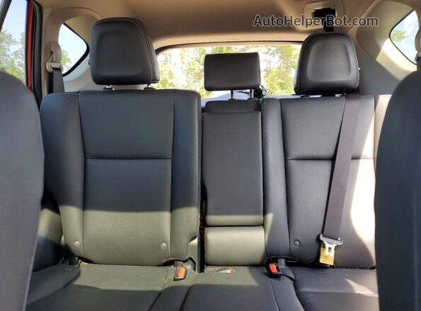 JTMDFREV2JD233655 2018 TOYOTA RAV4 Red Rear seats view