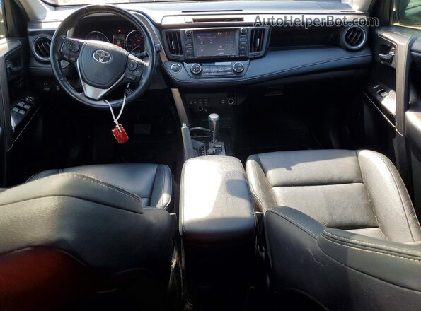 JTMDFREV2JD233655 2018 TOYOTA RAV4 Red Dashboard view