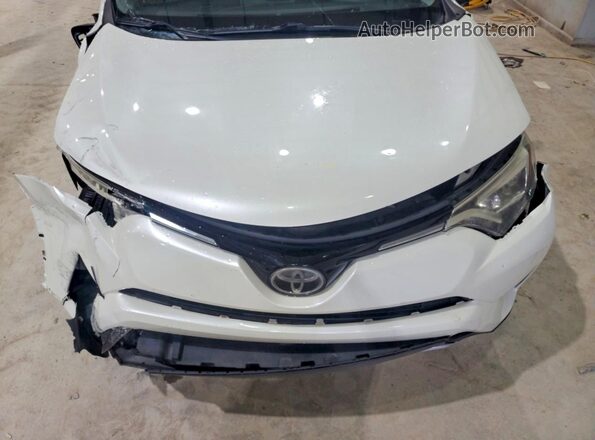 JTMDFREV2JJ231406 2018 TOYOTA RAV4 White Vista del compartimento del motor