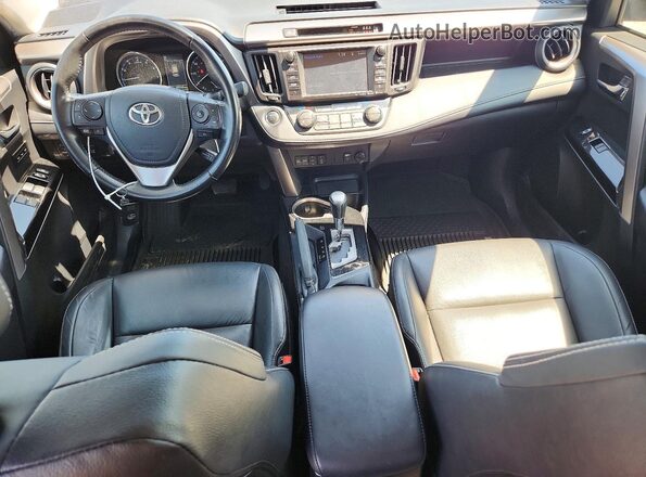 JTMDFREV3HJ165751 2017 TOYOTA RAV4 Blue Vista del salpicadero