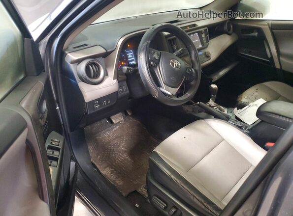 JTMDFREV3JJ258100 2018 TOYOTA RAV4 Gray წინა პანელის ხედი