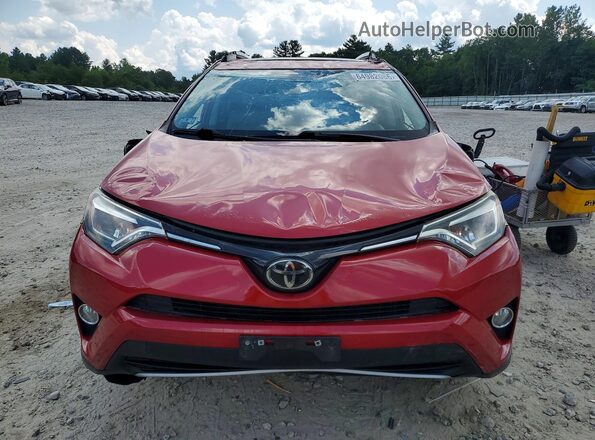 JTMDFREV4HJ171073 2017 TOYOTA RAV4 Red Widok z przodu