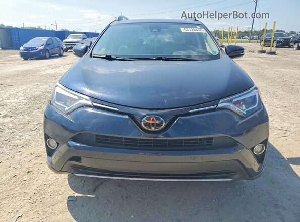 JTMDFREV4HJ704121 2017 TOYOTA RAV4 Blue Front view