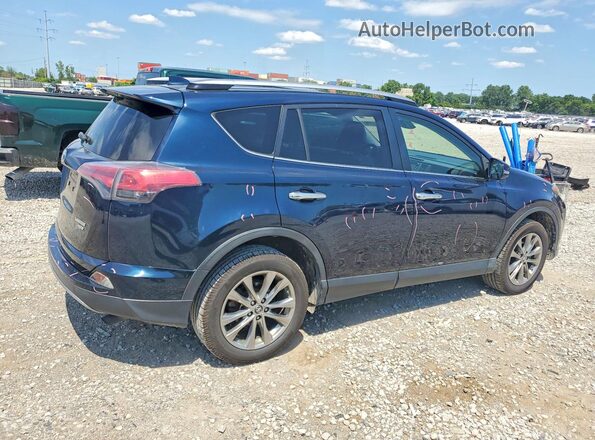JTMDFREV5HJ714172 2017 TOYOTA RAV4 Blue Задня права чверть
