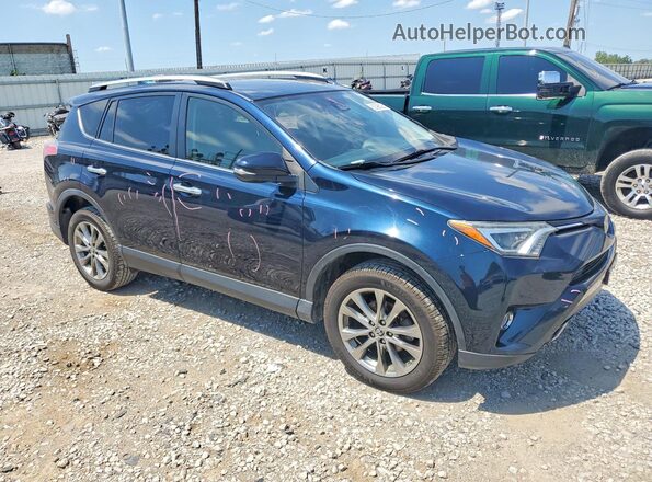 JTMDFREV5HJ714172 2017 TOYOTA RAV4 Blue Передня права чверть