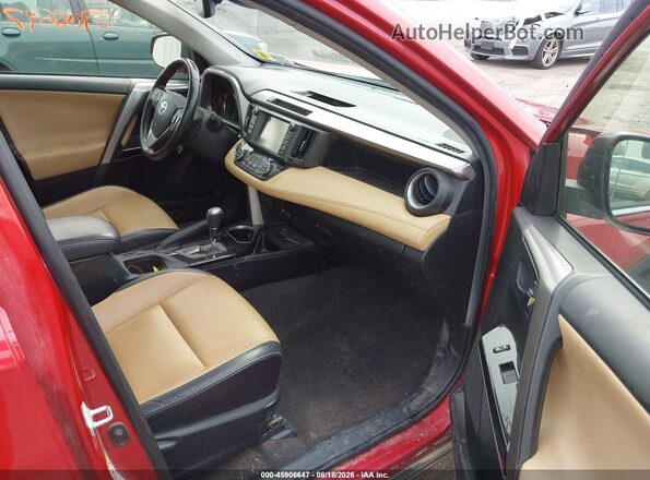 JTMDFREV6HJ146353 2017 TOYOTA RAV4 Red წინა სალონის ხედი