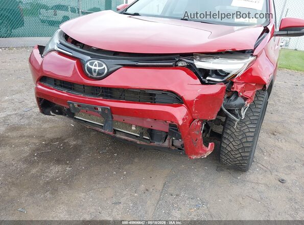 JTMDFREV6HJ146353 2017 TOYOTA RAV4 Red წინა ხედი
