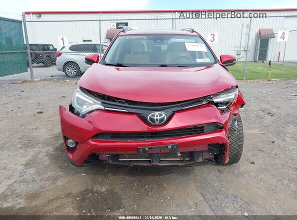 JTMDFREV6HJ146353 2017 TOYOTA RAV4 Red ხელსაწყოთა პანელის ხედი