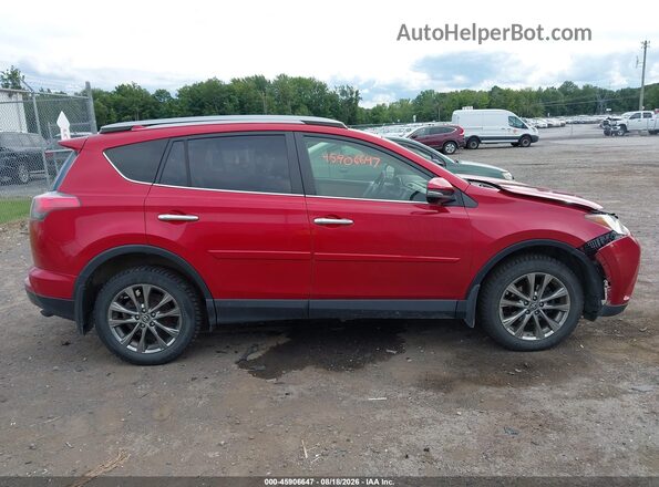 JTMDFREV6HJ146353 2017 TOYOTA RAV4 Red უკანა სალონის ხედი