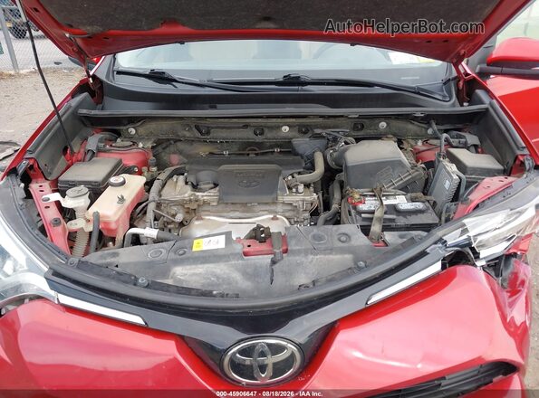 JTMDFREV6HJ146353 2017 TOYOTA RAV4 Red უკანა ხედი
