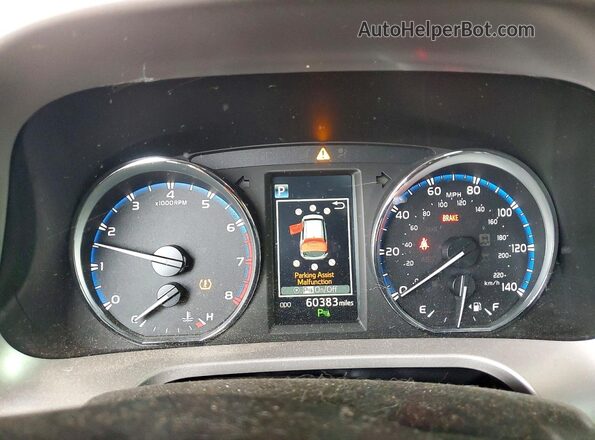 JTMDFREV7GJ078529 2016 TOYOTA RAV4 Burgundy Instrument cluster view