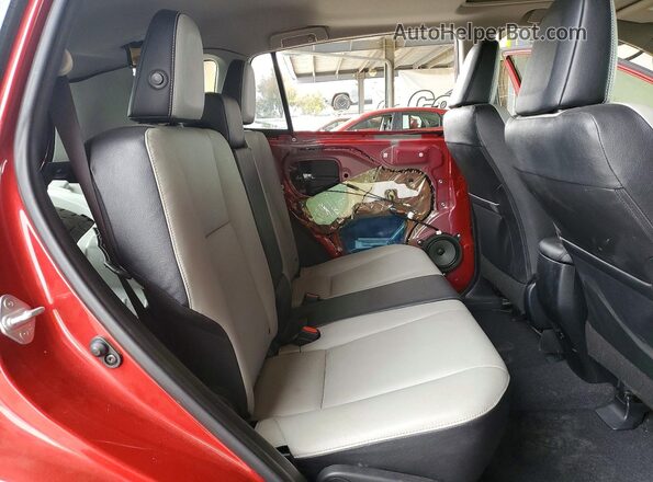 JTMDFREV7GJ078529 2016 TOYOTA RAV4 Burgundy Rear seats view