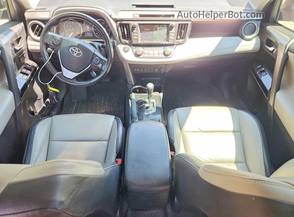 JTMDFREV7GJ087540 2016 TOYOTA RAV4 Charcoal Вид панелі приладів