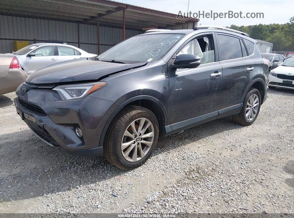 JTMDFREV7HD201956 2017 TOYOTA RAV4 Gray Առջևի ձախ երեք քառորդ տեսարան