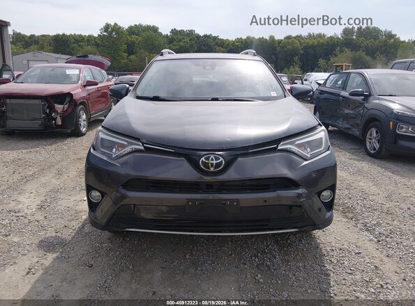 JTMDFREV7HD201956 2017 TOYOTA RAV4 Gray Առջևի վահանակի տեսք
