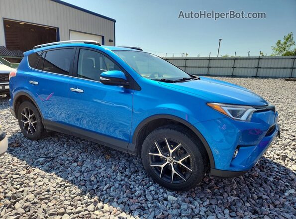 JTMDFREV8JJ207675 2018 TOYOTA RAV4 Blue წინა მარჯვენა