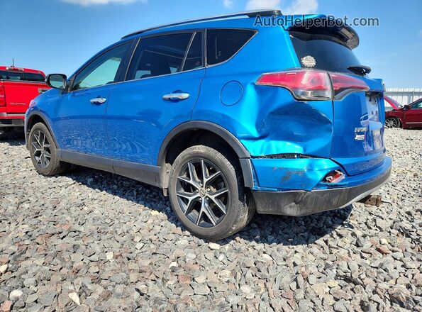 JTMDFREV8JJ207675 2018 TOYOTA RAV4 Blue უკანა მარცხენა
