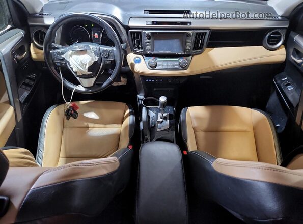 JTMDJREV0GD032103 2016 TOYOTA RAV4 White Dashboard view