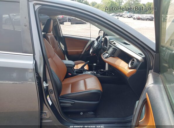 JTMDJREV0GD056093 2016 TOYOTA RAV4 HYBRID Gray Front interior view