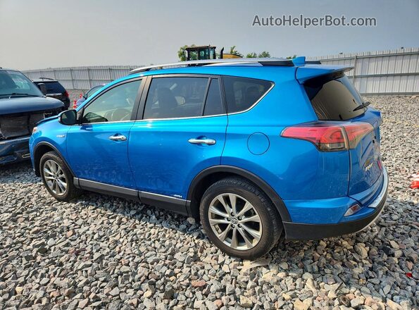 JTMDJREV0HD149150 2017 TOYOTA RAV4 Blue Rear left