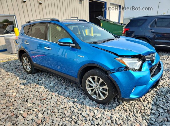 JTMDJREV0HD149150 2017 TOYOTA RAV4 Blue Front right