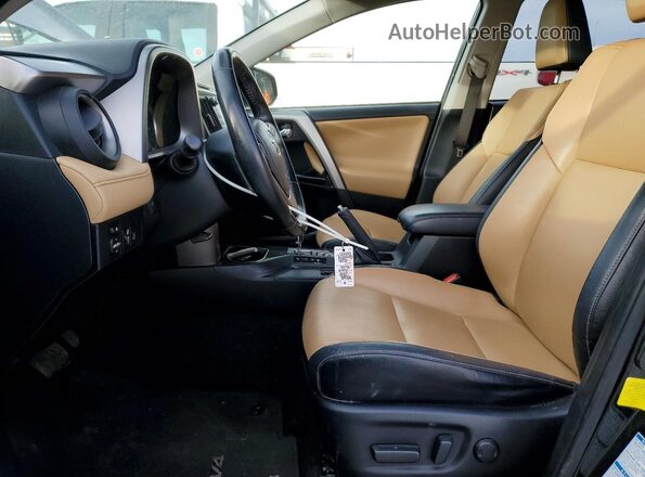 JTMDJREV0JD184308 2018 TOYOTA RAV4 Black Front interior view