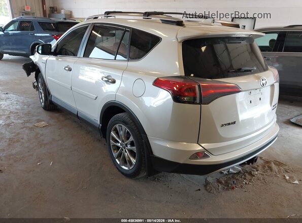 JTMDJREV1GD044504 2016 TOYOTA RAV4 HYBRID White Trasero izquierdo