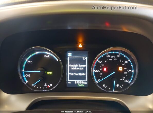 JTMDJREV1GD044504 2016 TOYOTA RAV4 HYBRID White Vista de los asientos traseros