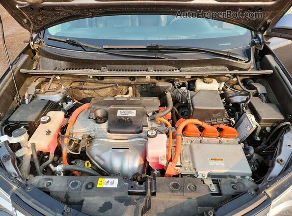 JTMDJREV1HD093199 2017 TOYOTA RAV4 Gray Engine compartment view