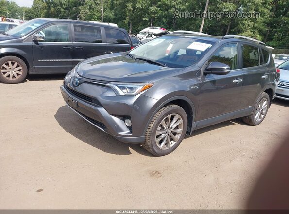 JTMDJREV2GD025847 2016 TOYOTA RAV4 HYBRID Gray Передня ліва чверть