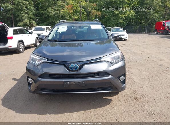 JTMDJREV2GD025847 2016 TOYOTA RAV4 HYBRID Gray Вид щитка приладів