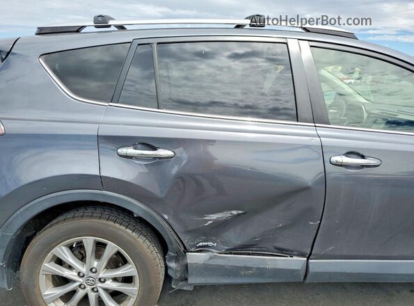JTMDJREV2HD080719 2017 TOYOTA RAV4 Серый Вид задней части салона