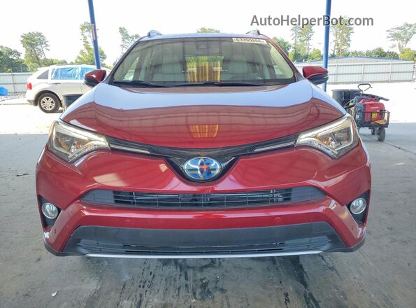 JTMDJREV2JD219723 2018 TOYOTA RAV4 Red Դիմացի տեսք