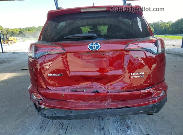 JTMDJREV2JD219723 2018 TOYOTA RAV4 Red Հետևի տեսք