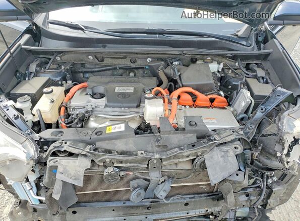 JTMDJREV3HD073701 2017 TOYOTA RAV4 Blue ძრავის განყოფილების ხედი