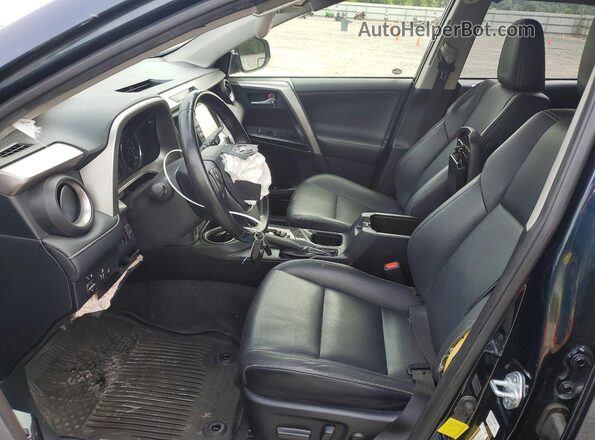 JTMDJREV3HD073701 2017 TOYOTA RAV4 Blue წინა სალონის ხედი
