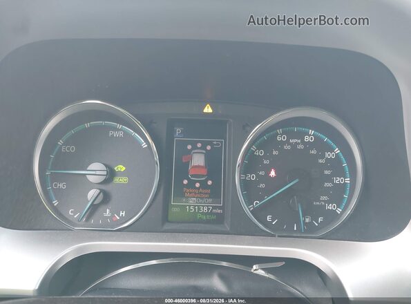 JTMDJREV3JD258840 2018 TOYOTA RAV4 HYBRID Серый Вид задних сидений