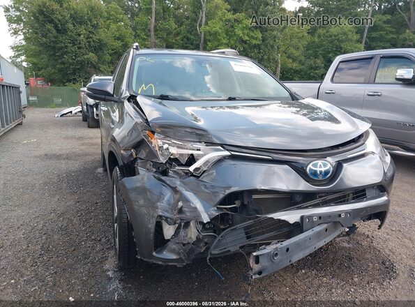 JTMDJREV3JD258840 2018 TOYOTA RAV4 HYBRID Серый Вид спереди