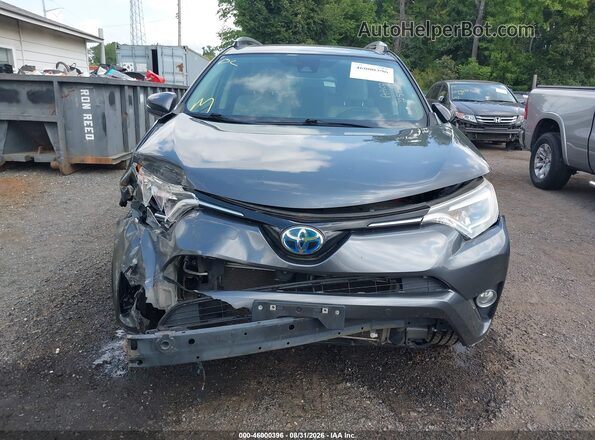 JTMDJREV3JD258840 2018 TOYOTA RAV4 HYBRID Серый Вид щитка приборов