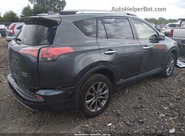 JTMDJREV4HD090149 2017 TOYOTA RAV4 HYBRID Gray უკანა მარჯვენა