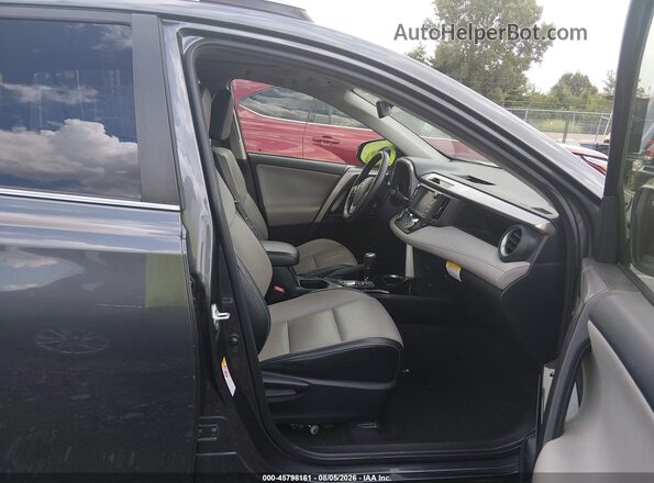 JTMDJREV4HD090149 2017 TOYOTA RAV4 HYBRID Gray წინა სალონის ხედი