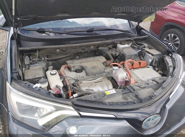 JTMDJREV4HD090149 2017 TOYOTA RAV4 HYBRID Gray უკანა ხედი