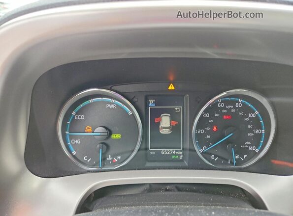 JTMDJREV4HD106804 2017 TOYOTA RAV4 Белый Вид щитка приборов