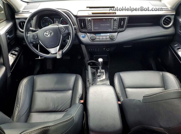 JTMDJREV4HD126129 2017 TOYOTA RAV4 White წინა პანელის ხედი