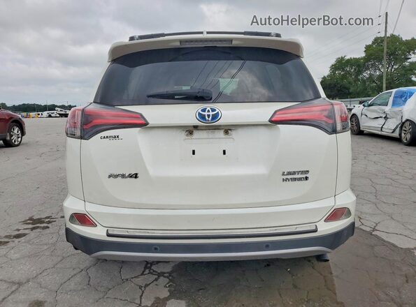 JTMDJREV4HD126129 2017 TOYOTA RAV4 White უკანა ხედი