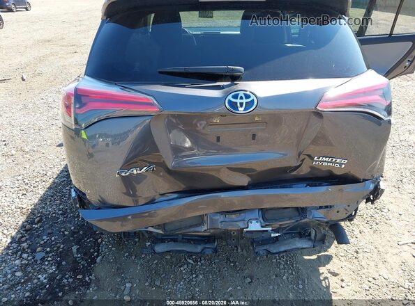 JTMDJREV6GD013040 2016 TOYOTA RAV4 HYBRID Gray Вид спереду