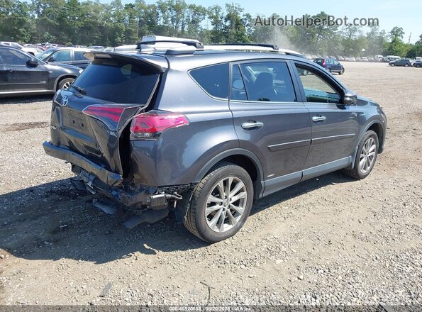 JTMDJREV6GD013040 2016 TOYOTA RAV4 HYBRID Gray Задня права чверть