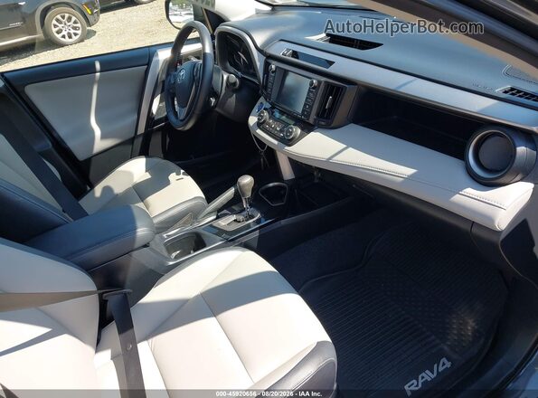 JTMDJREV6GD013040 2016 TOYOTA RAV4 HYBRID Gray Вид салону спереду